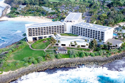Hawaii Ocean Villas With Lava Benches and Palm Gardens